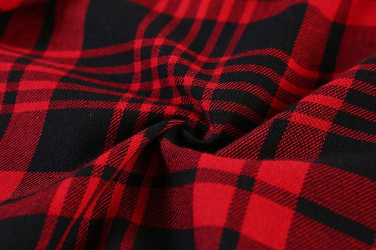 เสื้อคลุมตัวยาวลายสก็อต GOT7