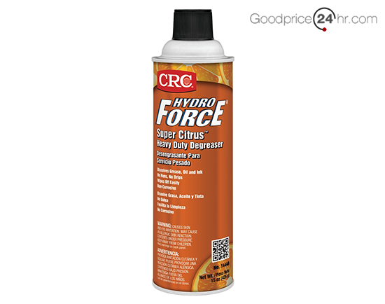c-083. นํ้ายาทําความสะอาด อเนกประสงค์ เบาะ พรม ภานในรถยนต์ กลิ่นผิวส้ม CRC HYDROFORCE SUPER CITRUS