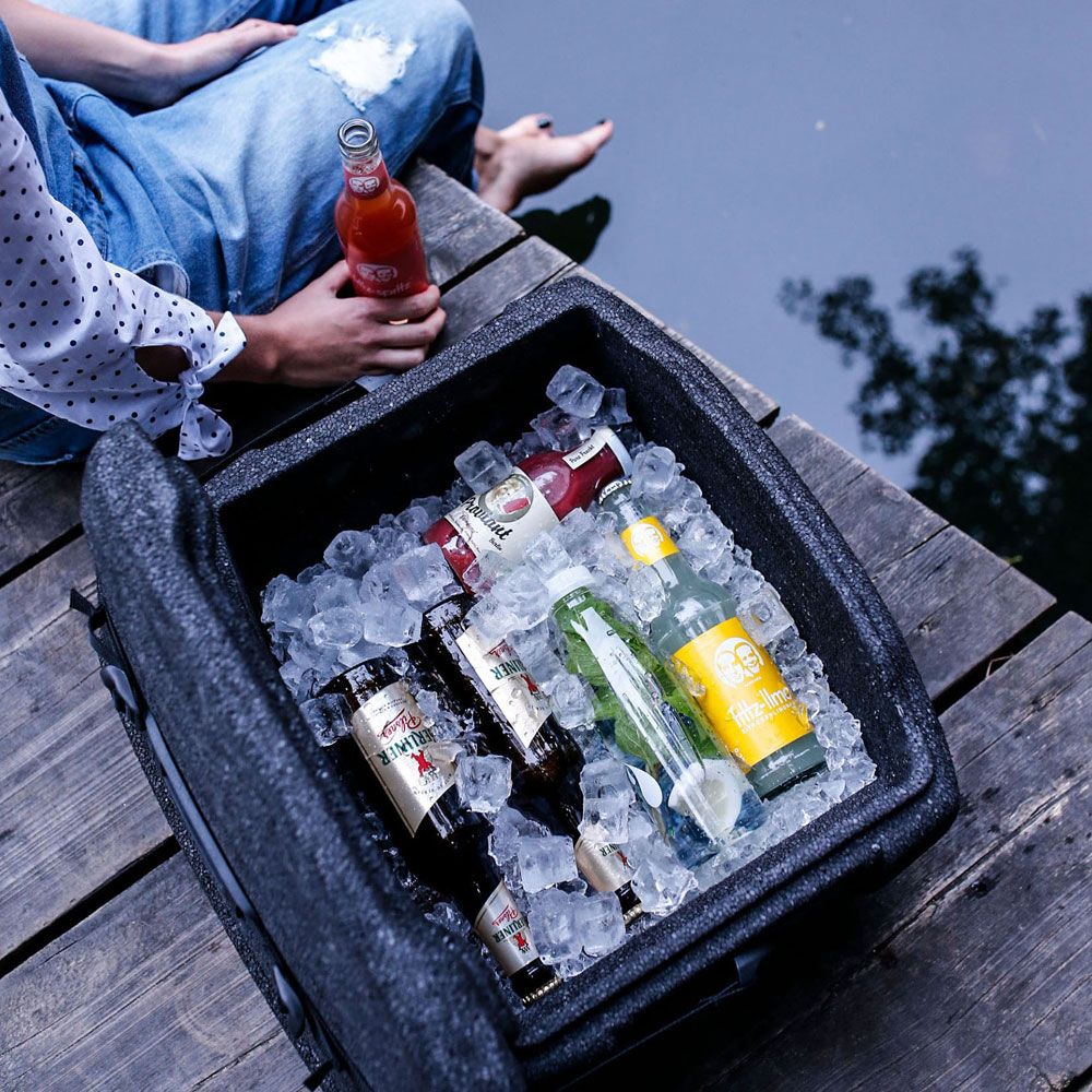 กระติกน้ำแข็งติดแร็ค ORTLIEB RACK-BOX ขนาด 18ลิตร บรรจุได้ 10Kg.