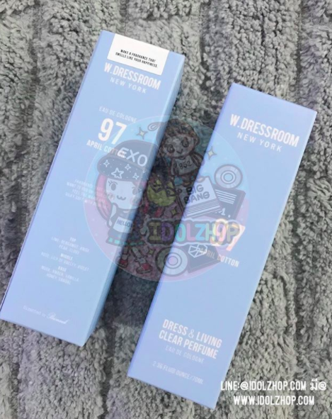 น้ำหอม #WDRESSROOM NO.97 APRIL COTTON (70ml) (กลิ่นนี้ที่แทฮยองซื้อให้จองกุก #BTS)