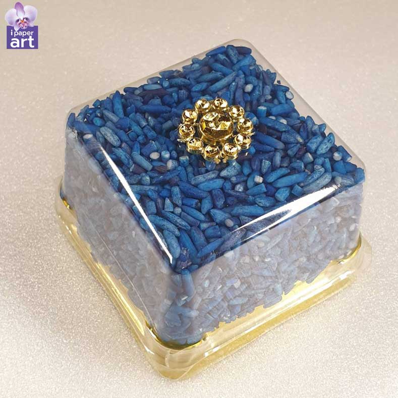 ธัญพืชมงคล - ข้าวอักษัต 9 สี | จัดหิ้ง บูชาเทพ งานแต่ง งานขึ้นบ้านใหม่ | บรรจุกล่อง 50 ml.