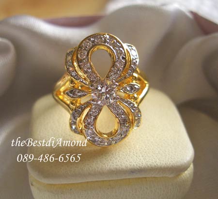 แหวนรูปโบว์ งานสวยมาก หรูหราสุดๆ ขอแนะนำค่ะ สวยมากๆๆๆ ใส่แล้วเต็มนิ้ว งานละเอียดมากๆๆๆ BR505