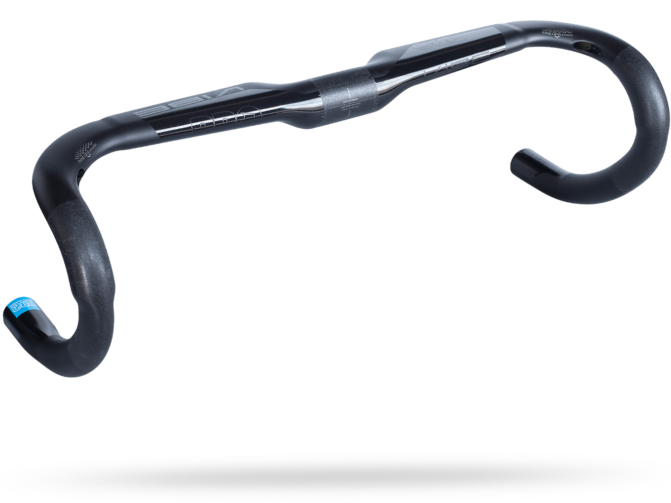 แฮนด์เสือหมอบคาร์บอน VIBE AERO SUPERLIGHT Carbon Handlebar, AHBPOHA038182, 31.5mm., Drop 130mm/ Reach80mm.