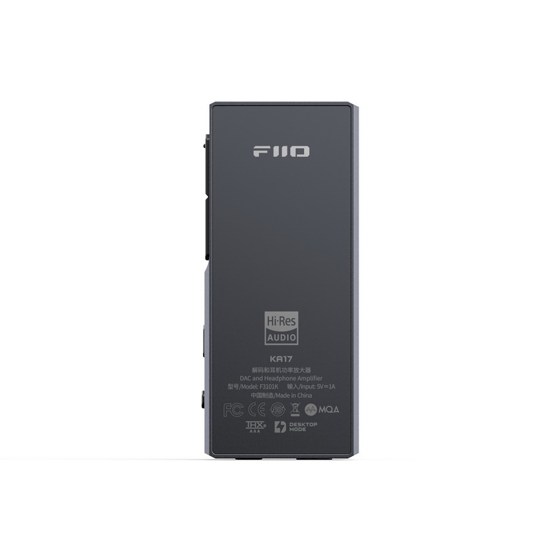 FiiO KA17 DAC/AMP พกพาชิป DAC คู่ ES9069Q จอ Dot Matrix รองรับ MQA Hi-Res ประกันศูนย์ไทย