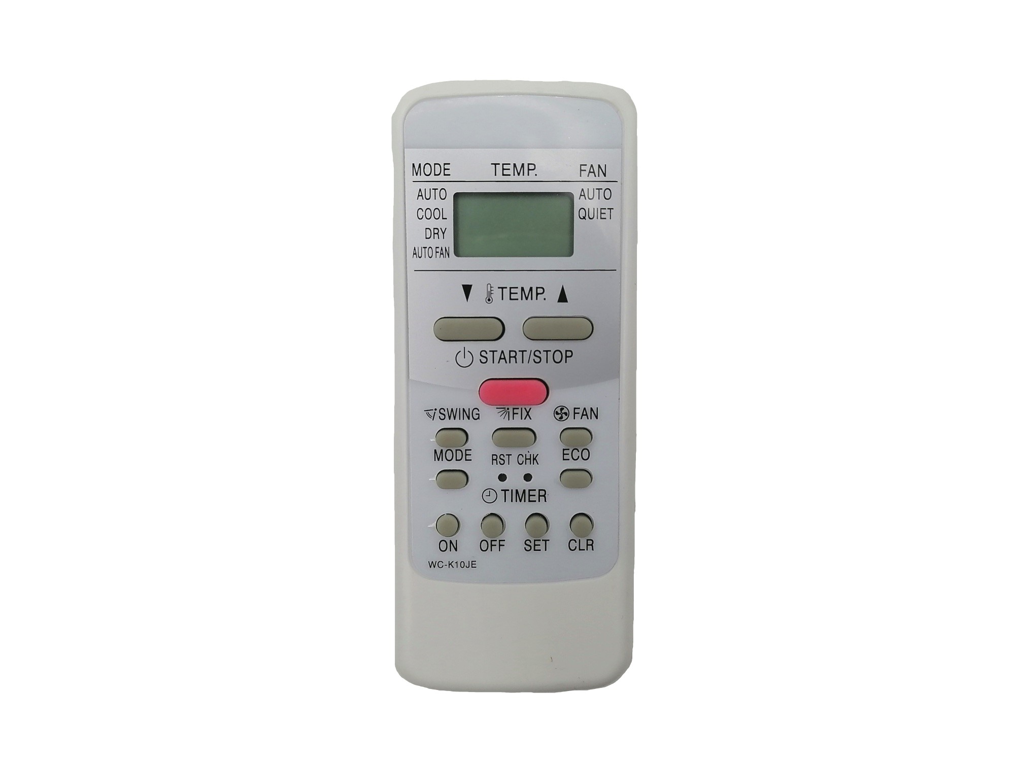 รีโมทแอร์ Toshiba-โตชิบา, แคเรีย-Carrier #WC-K10JE