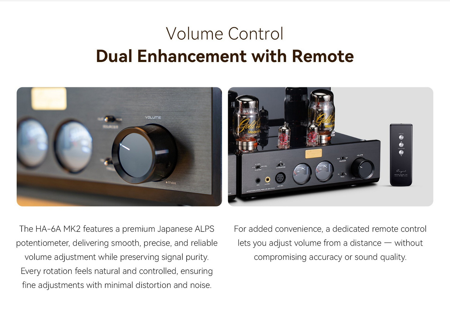 Cayin HA-6AMK2 แอมป์หูฟังหลอดแก้วสุญญากาศแบบตั้งโต๊ะ ระดับเรือธง ยกระดับการออกแบบใหม่ ประกันศูนย์ไทย