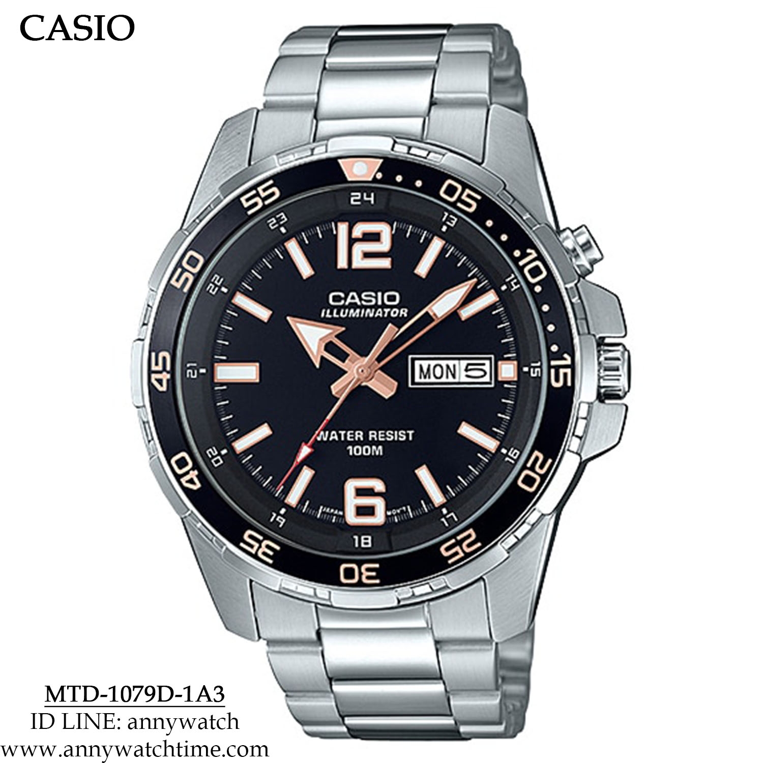 CASIO MTD-1079D-1A3