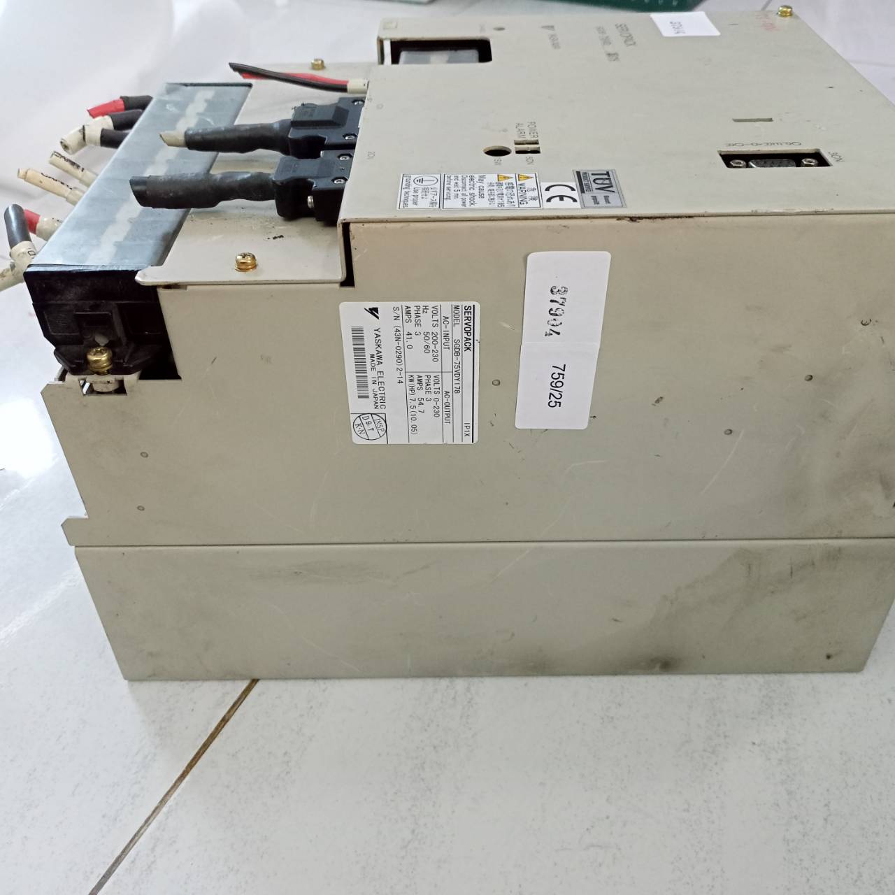 SGDB-75VDY178 SERVO DRIVE " YASKAWA "