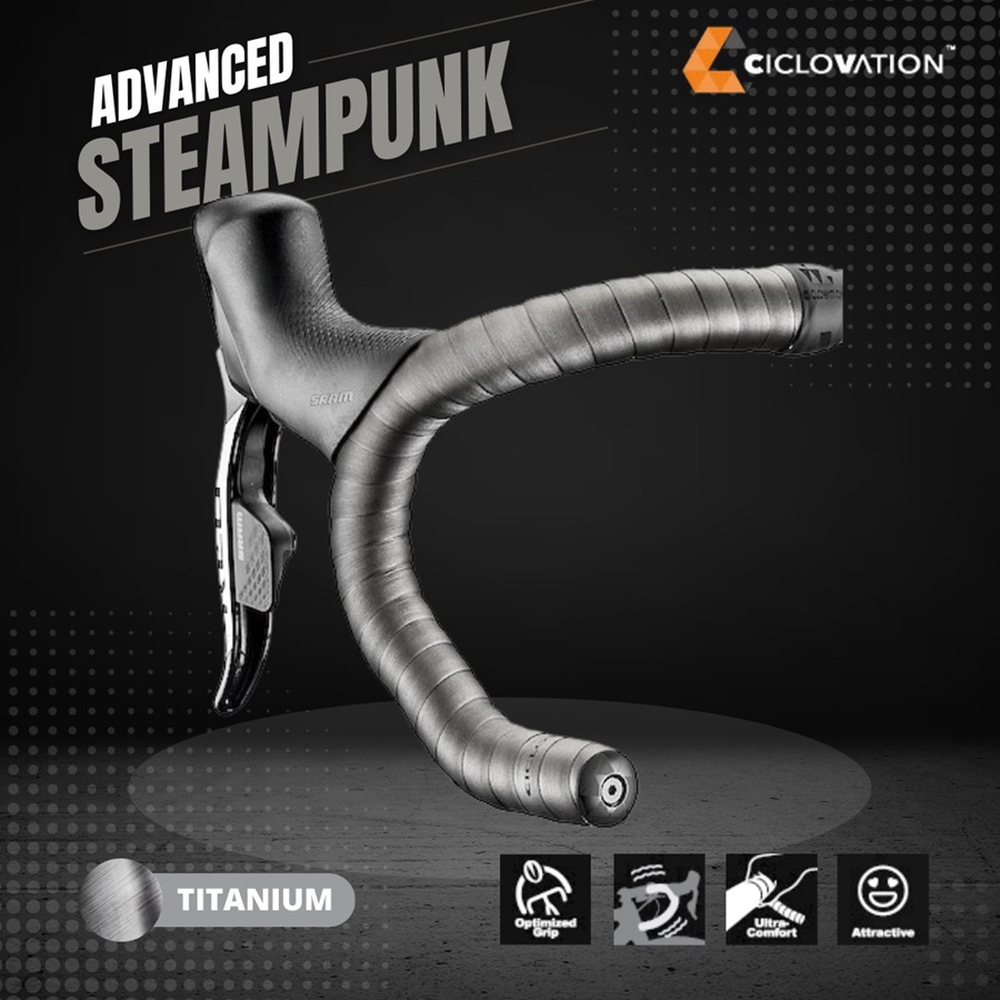 ผ้าพันแฮนด์ CICLOVATION Advanced Leather Touch - Steampunk