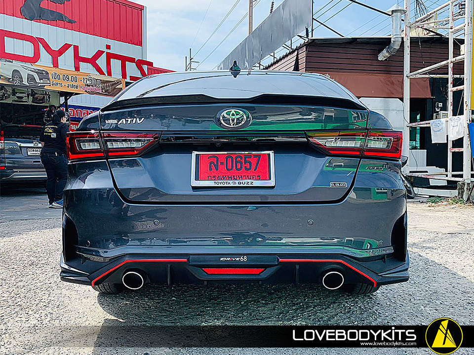 ชุดแต่ง DRIVE 68 : YARIS ATIV 2023 / 4 ประตู