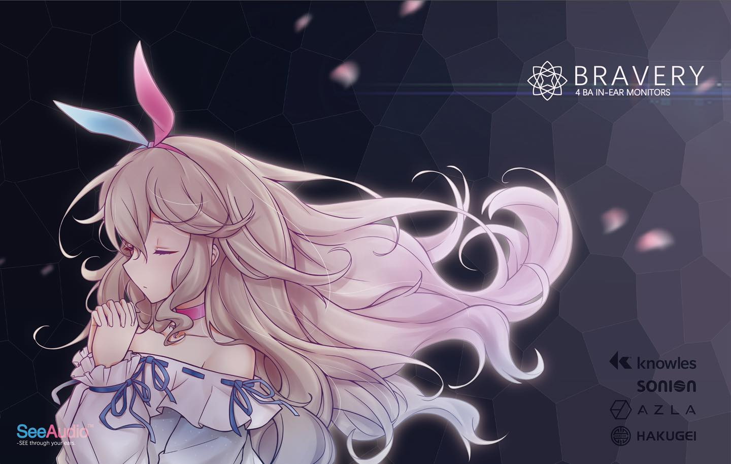 See Audio Bravery หูฟัง 4 ไดรเวอร์ 4BA (Knowles+Sonion)