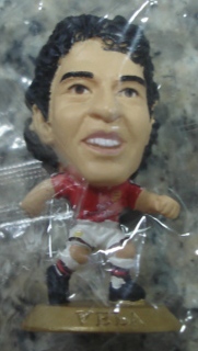 ตุ๊กตาโมเดลนักฟุตบอล ค.เวล่า สโมสรอาร์เซนอล โครินเธียน ไมโครสตาร์ - WorldStars Series 19/2010 Gold Base - MC12725 ใหม่ / C.VELA ARSENAL Football Club Corinthian MicroStars Football Figure - WorldStars Series 19/2010 Gold Base - MC12725 NEW