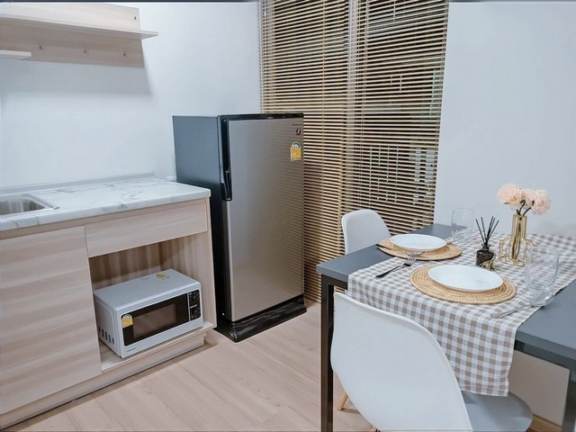 ให้เช่า พลัม คอนโด มิกซ์ แจ้งวัฒนะ 23 ตรม.ห้องใหม่ แต่งครบ ใกล้ราชภัฎพระนคร พร้อมอยู่