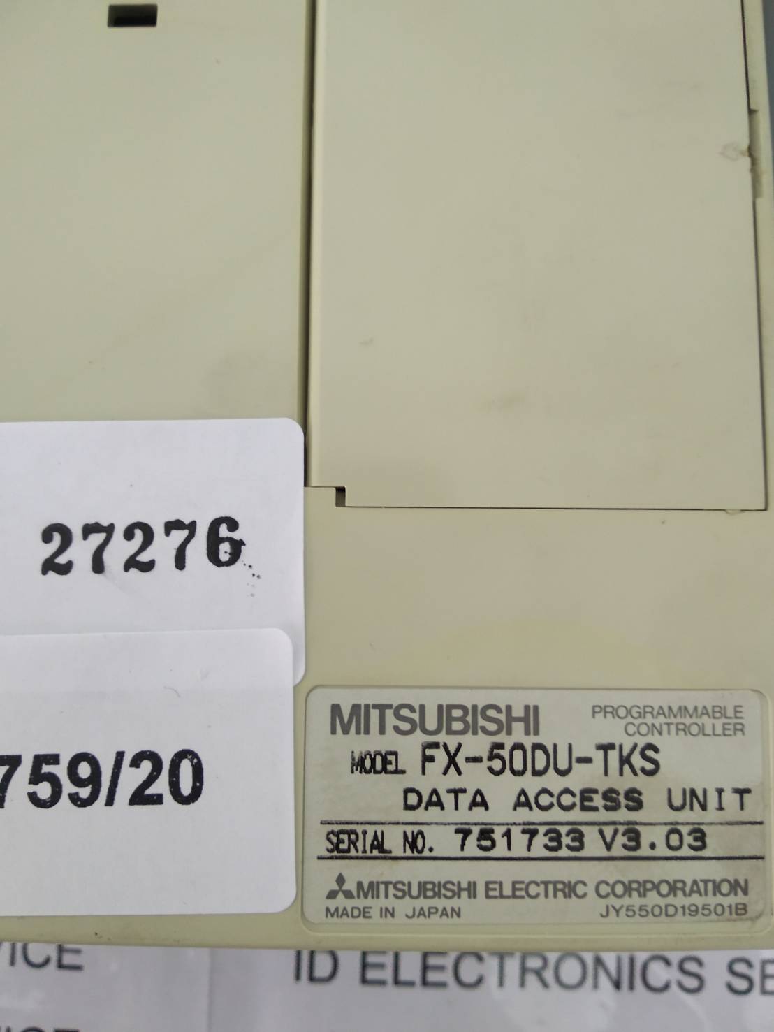 FX-50DU-TKS LCD TOUCH SCREEN " MITSUBISHI "