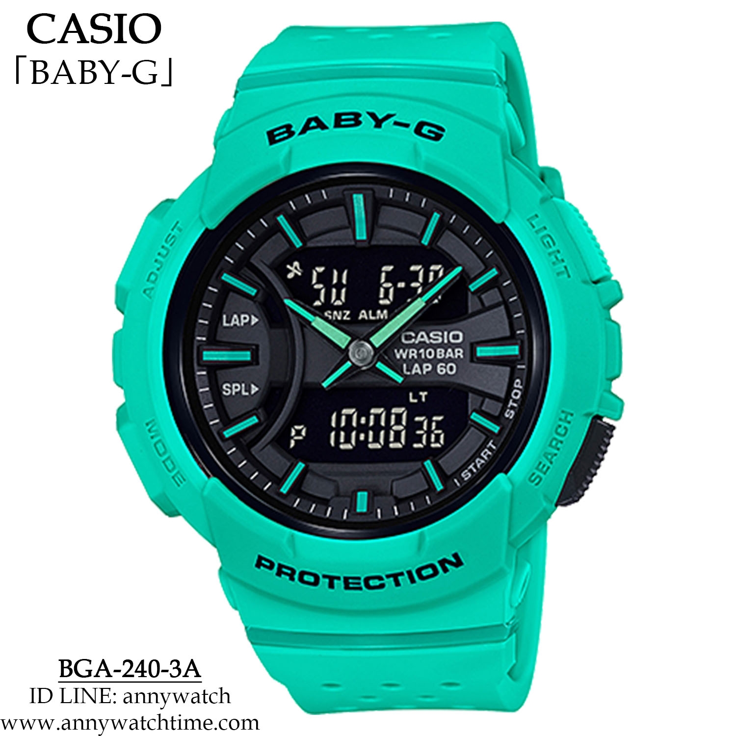 BABY-G BGA-240-3A