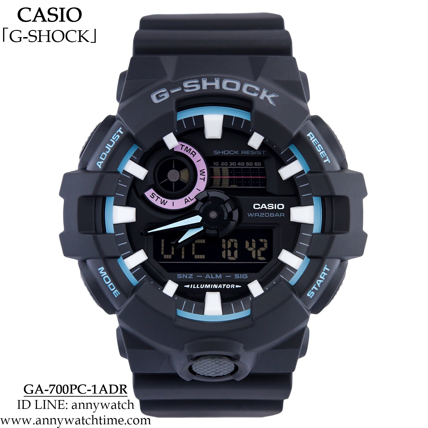 G-SHOCK GA-700PC-1ADR