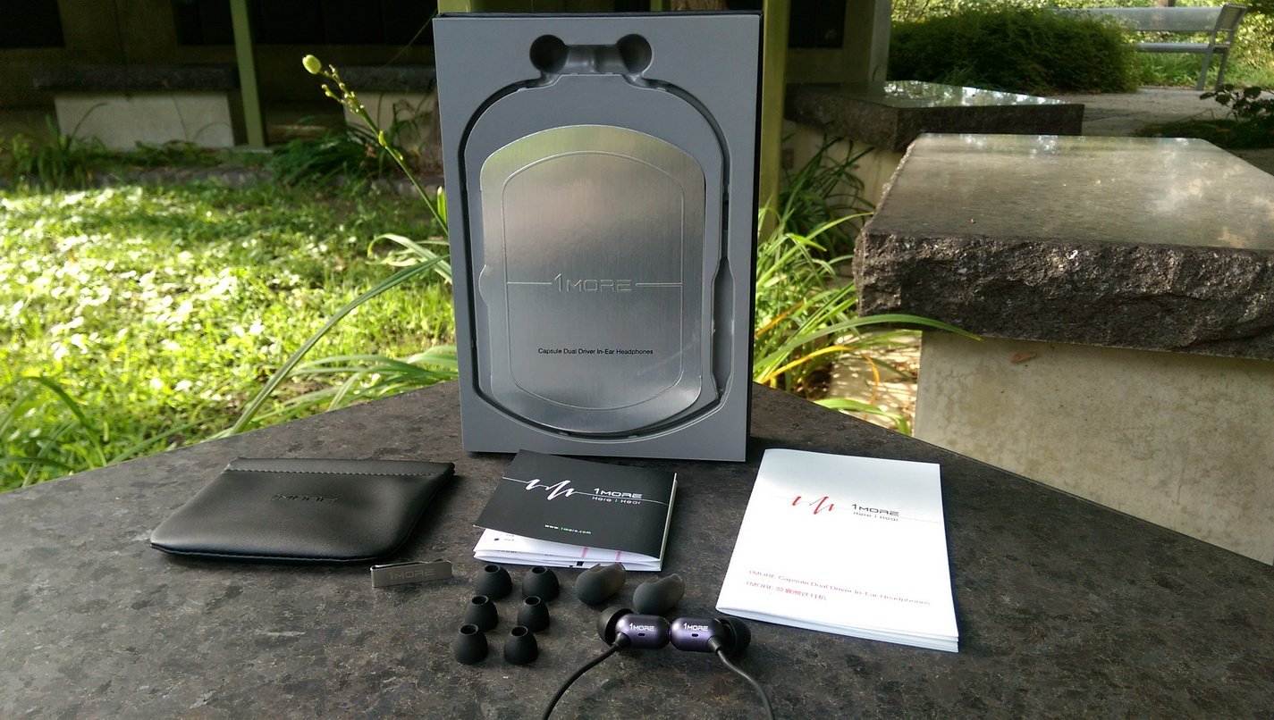 ขาย 1more C1002 หูฟัง2ไดรเวอร์ทรงแคปซูล