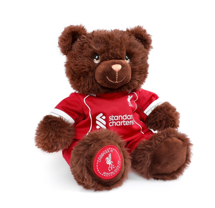 ตุ๊กตาลิเวอร์พูลที่ระลึกประจำฤดูกาล 25/26 Home ใส่ชุดเหย้าของแท้