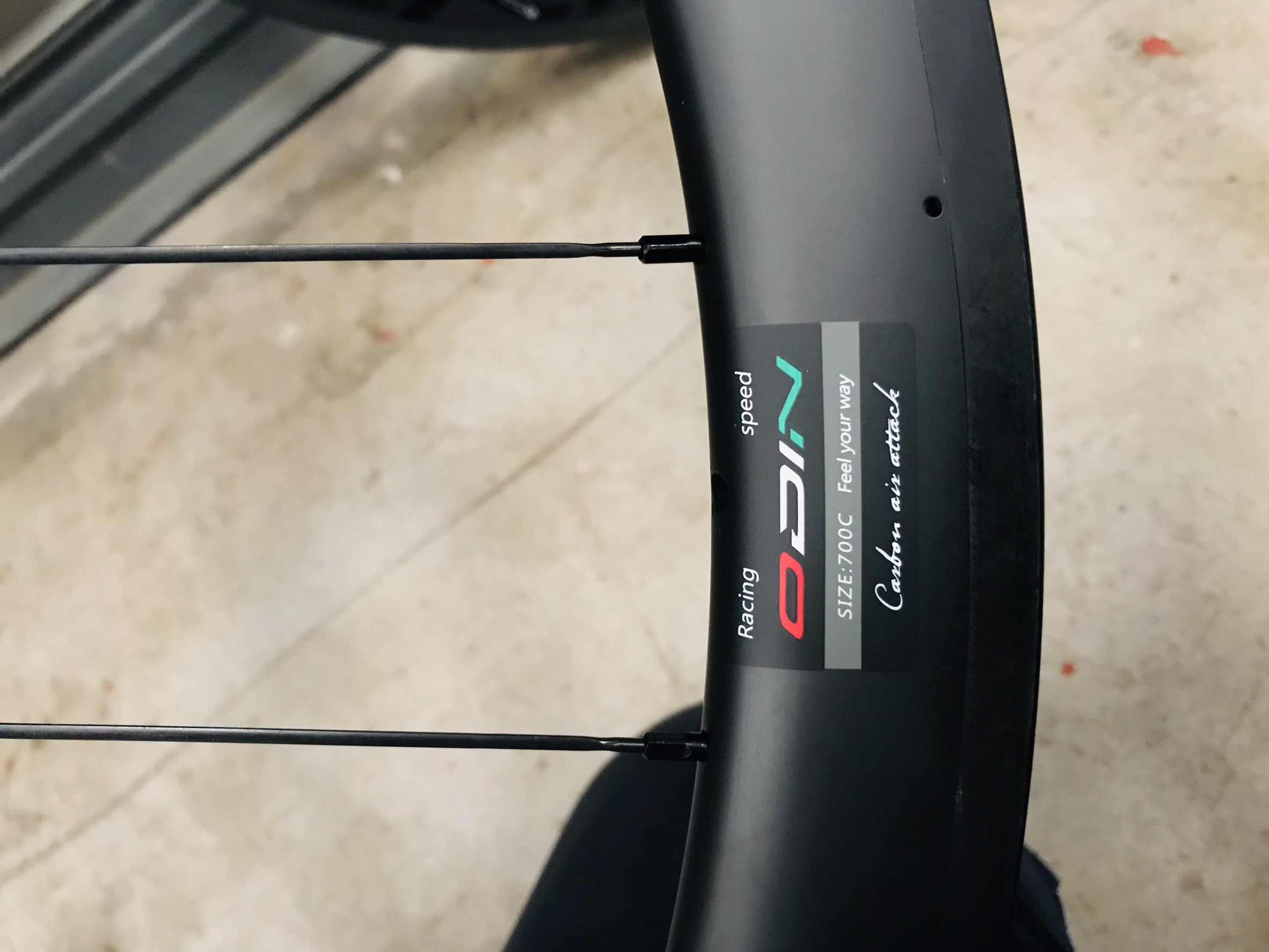 ชุดล้อเสือหมอบ ODIN DT240 36T Carbon 700c Wheelset (อัปคลิ๊กได้) 45/45, 50/50T