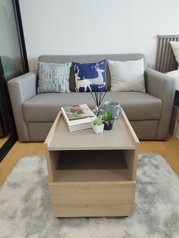 ให้เช่าคอนโดแอทโมซ คาแนล รังสิต ตึกD 24 ตร.ม.วิวโล่ง เฟอร์ครบ มีเครื่องซักผ้า ใกล้ฟิวเจอร์พาร์ค