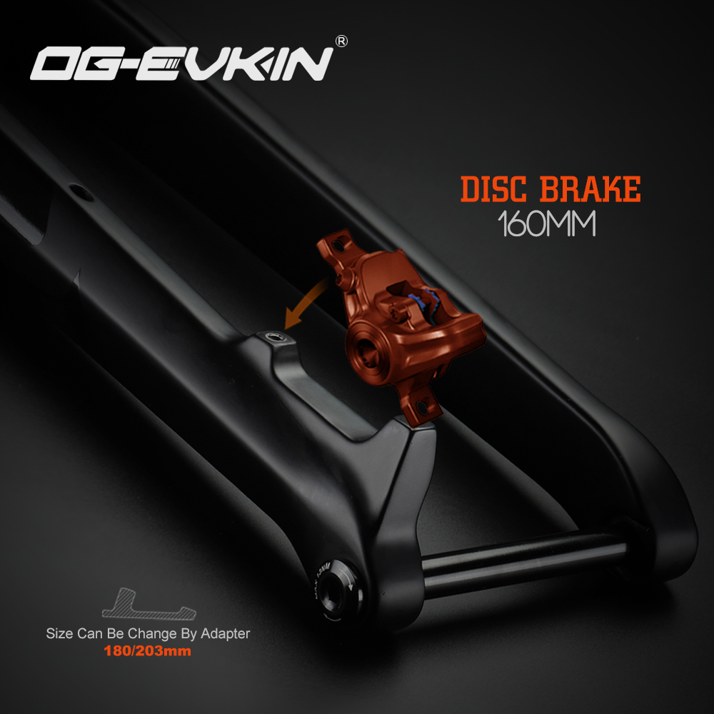 OG-EVKIN FK-007 Boost 29er Thru Axle 15x110mm Carbon Mountain Bicycle Fork 1-1/8"-1-1/2" MTB Forks Carbon Fork Mountain Bike Parts