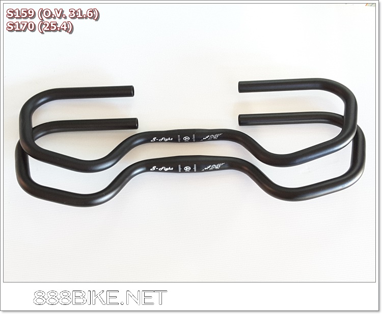 แฮนด์ผีเสื้ออลูมิเนียม S-FIGHT BUTTERFLY HANDLEBARS,S159
