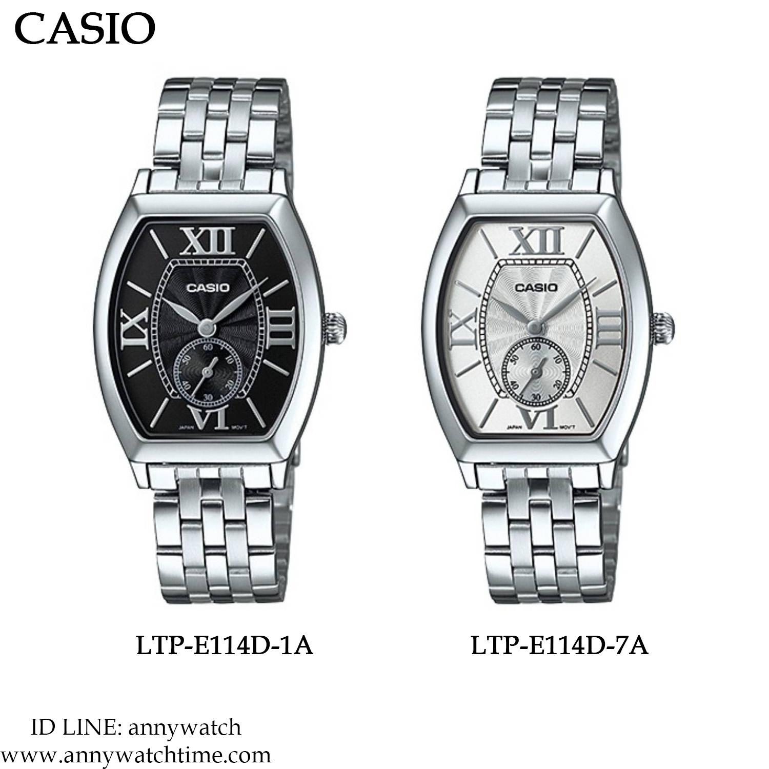 CASIO LTP-E114D-1A