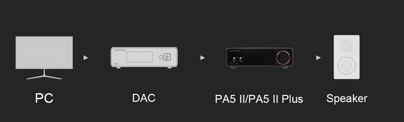 ขาย Topping PA5ii แอมป์ตั้งโต๊ะ Class D โครงสร้าง Fully Balanced ประกันศูนย์ไทย