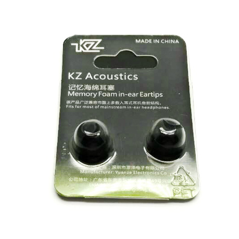 ขายจุกโฟม KZ แพค 3 คู่ 3 สีขนาดกลาง เกรดพรีเมี่ยม