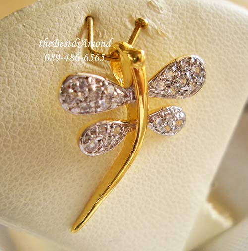 BP420+++จี้แมลงปอ+++ จี้รูปแมลงปอ น่ารักมากๆๆค่ะ วางรูปแบบได้สวย ลงตัว เพชรไม่ใหญ่มาก ใส่ไปเที่ยว ทำงานได้สบายๆ ไม่เวอร์เกินไป