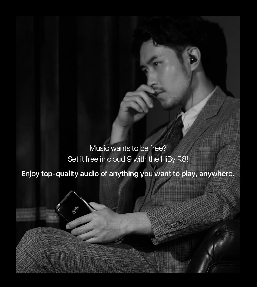 HiBy R8 Dap พกพา ชิป Dual AK4497 DAC รองรับ Hi-Res