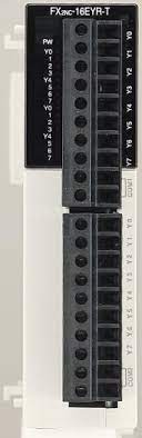 PLC " MITSUBISHI " รุ่น FX2NC-16EYR-T