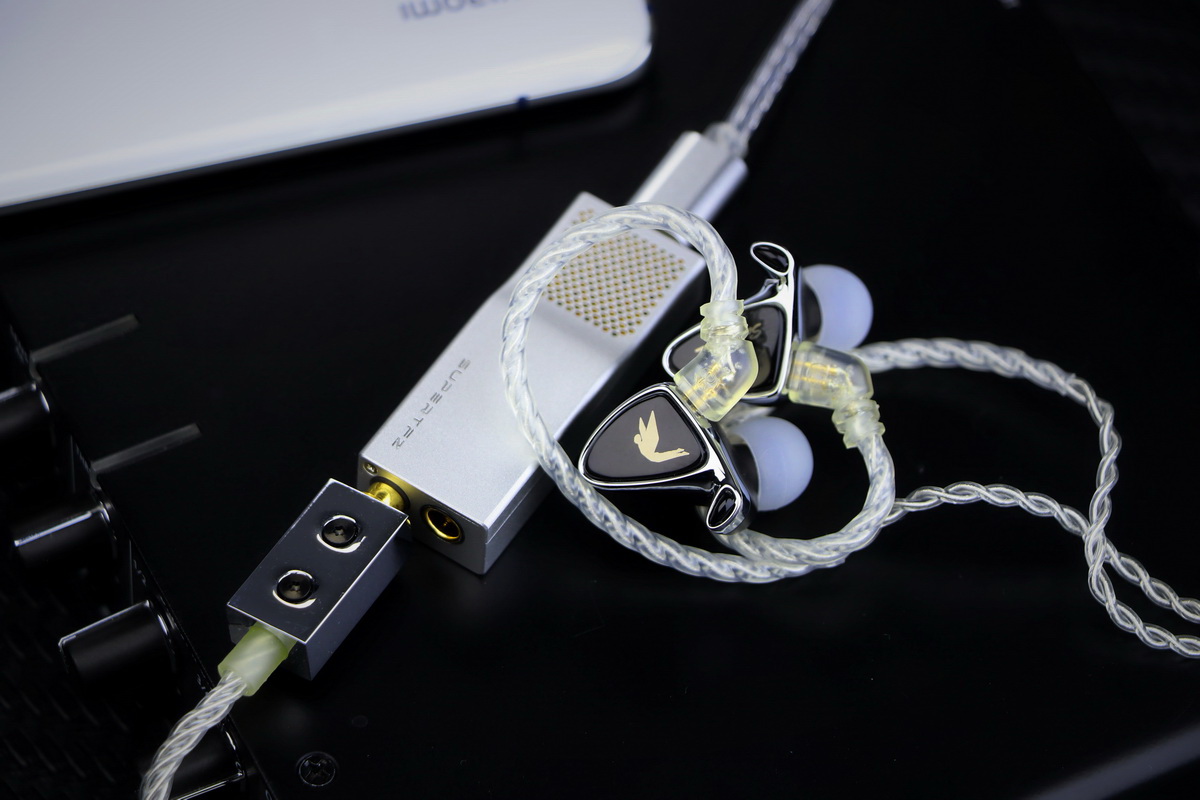 SuperTFZ Deco.5 DAC/AMP พกพาชิป CS43198 x2 ตัวเล็กกำลังขับสูง ไม่ต้องชาร์จ ไม่ต้องใช้ไดรเวอร์ ประกันศูนย์ไทย