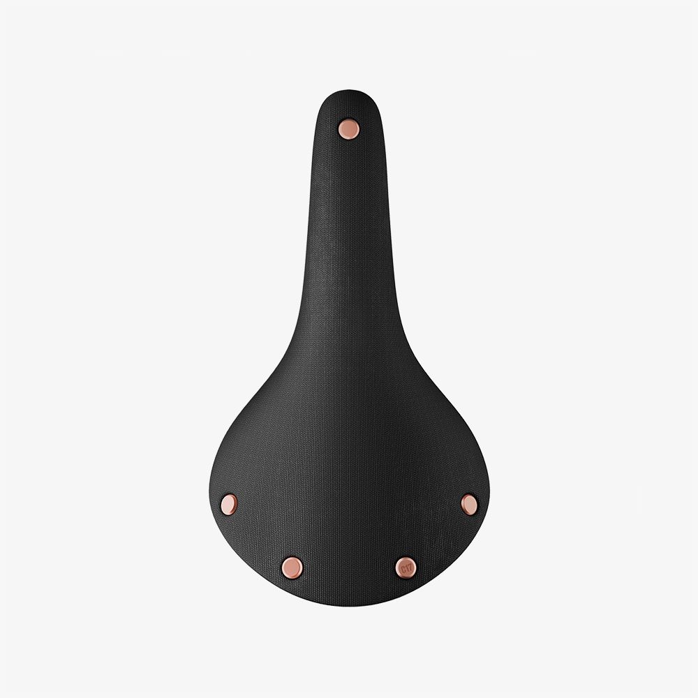เบาะ BROOKS C17, Cambium C17 Special COPPER : Organic-Black rubber with Copper Rivet