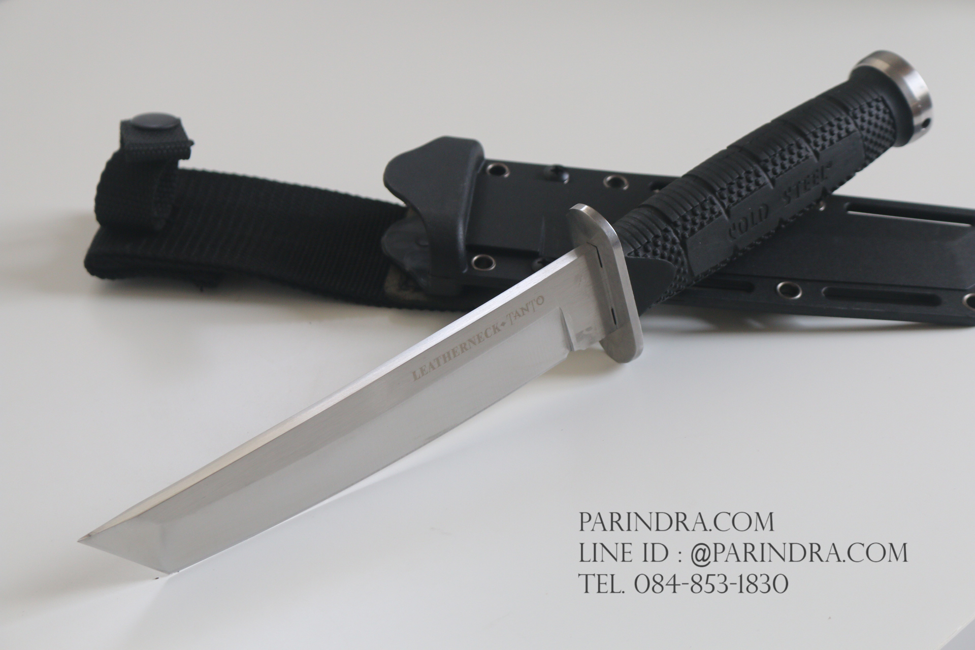 มีดใบตาย COLD STEEL LEATHER NECK TANTO (OEM) A+