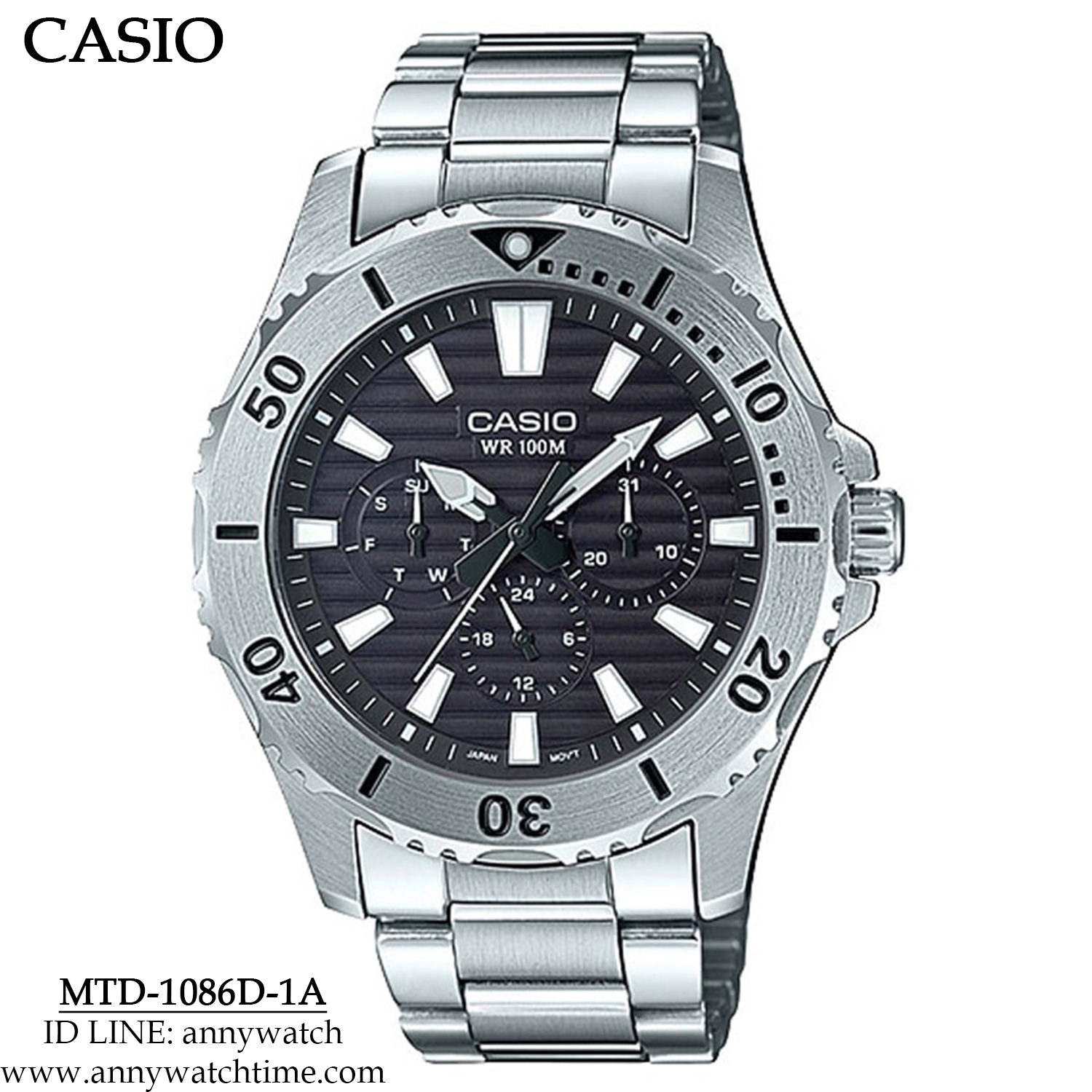 CASIO MTD-1086D-1A