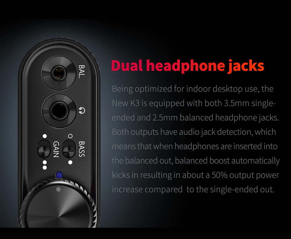 ขาย FiiO K3S DAC/AMP ตั้งโต๊ะระดับเรือธง รองรับPCM 32Bit/384kHz , DSD256