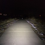 KNOG ไฟหน้าไบเดอร์อ๊าค 640, BLINDER ARC 640, สีดำ