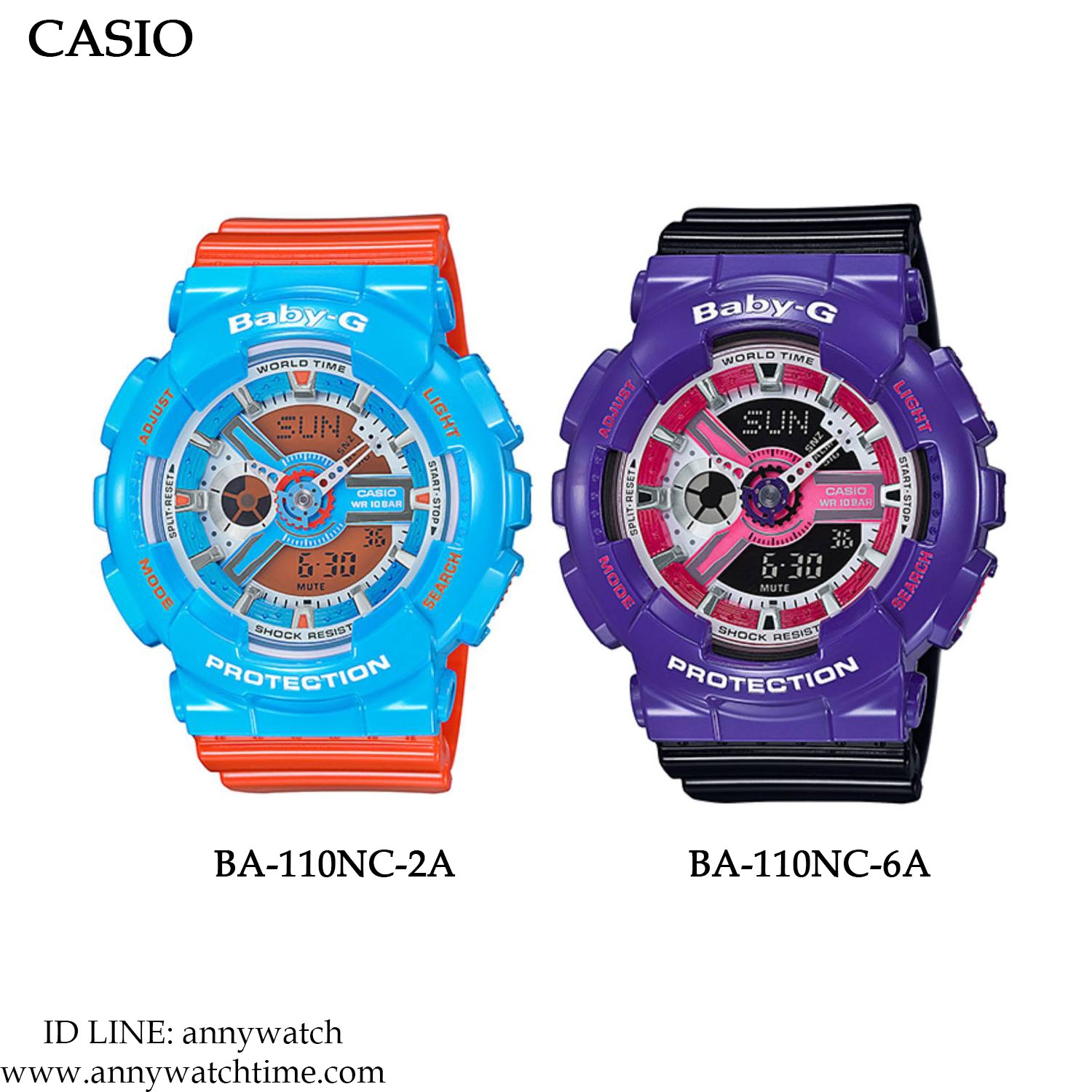 BABY-G BA-110NC-6A