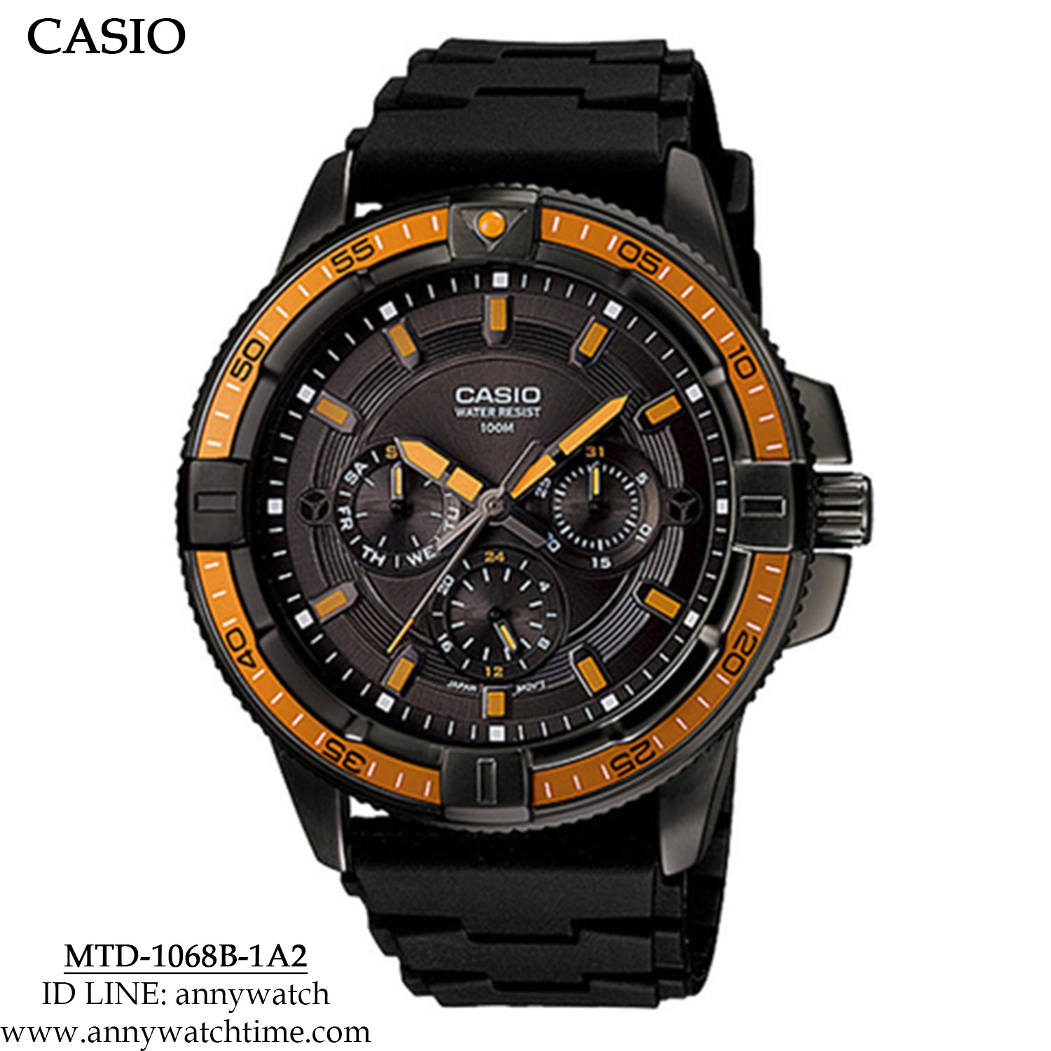 CASIO MTD-1068B-1A2