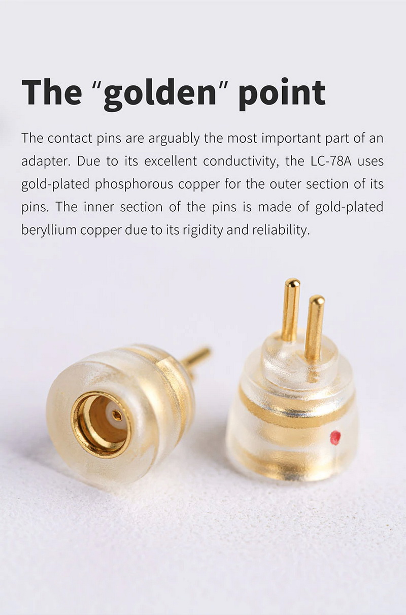 FiiO LC-78A อะแดปเตอร์แปลงขั้วหูฟัง FD11/FH11 ให้รองรับสายหูฟัง MMCX