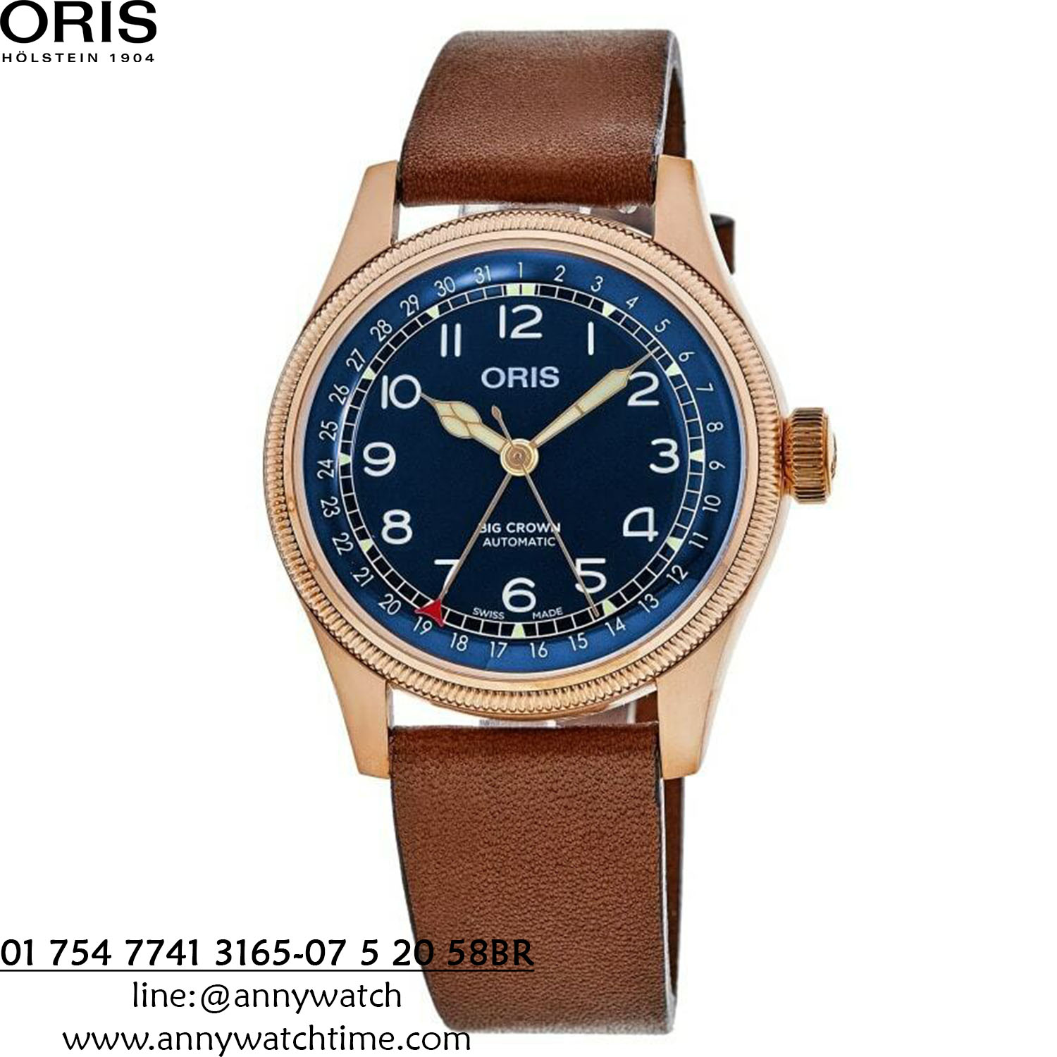 ORIS 01 754 7741 3165-07 5 20 58BR