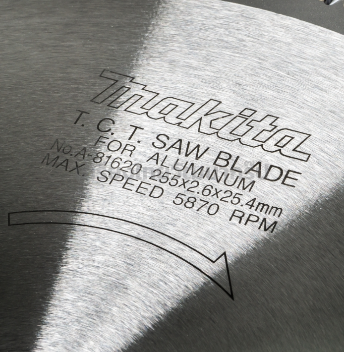 ใบเลื่อยวงเดือน-มิเนียม 10" 120T(A-81620) Pn.004500 (แท้) ##