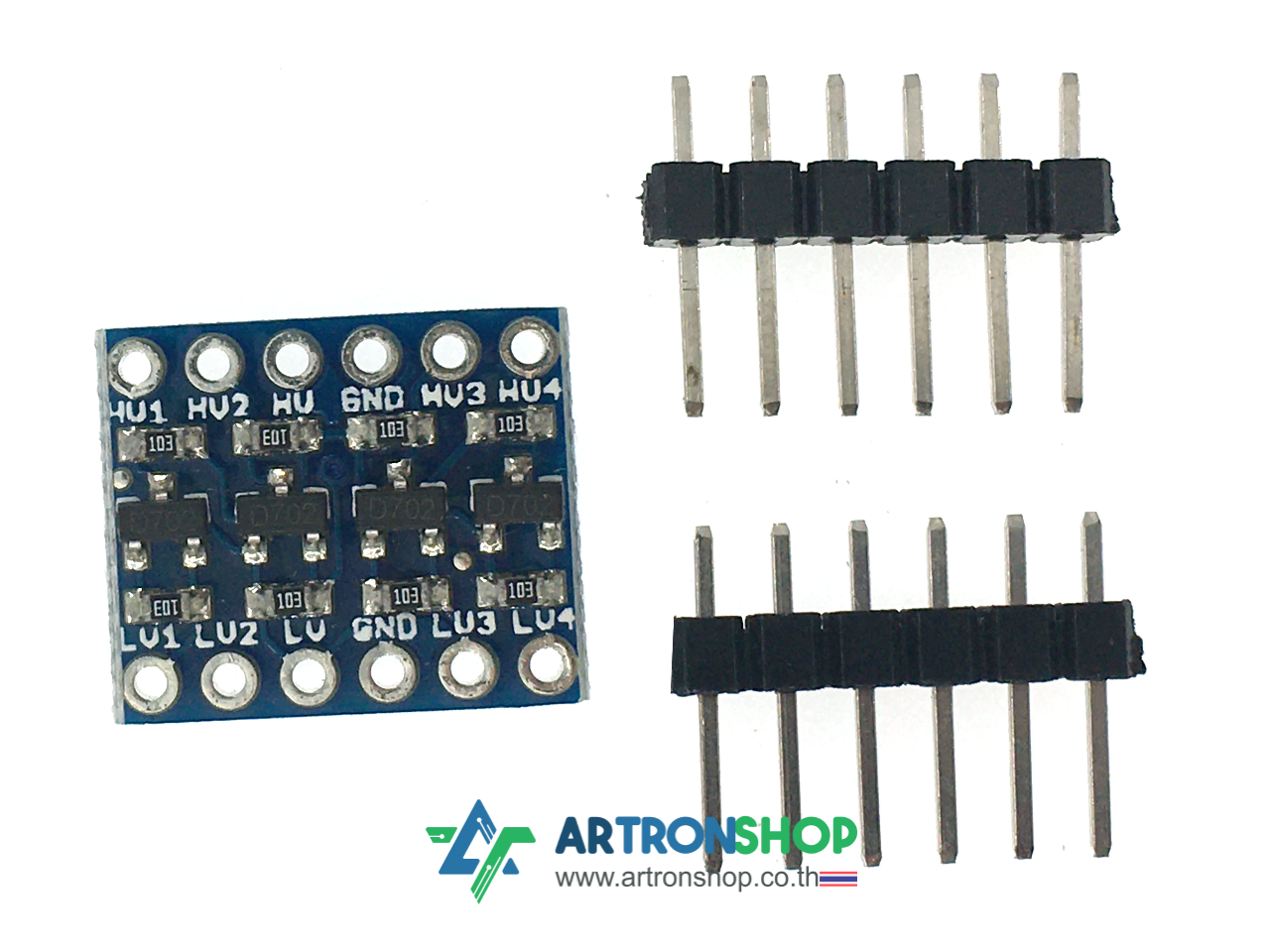 โมดูลแปลงระดับสัญญาณ Logic Level Converter