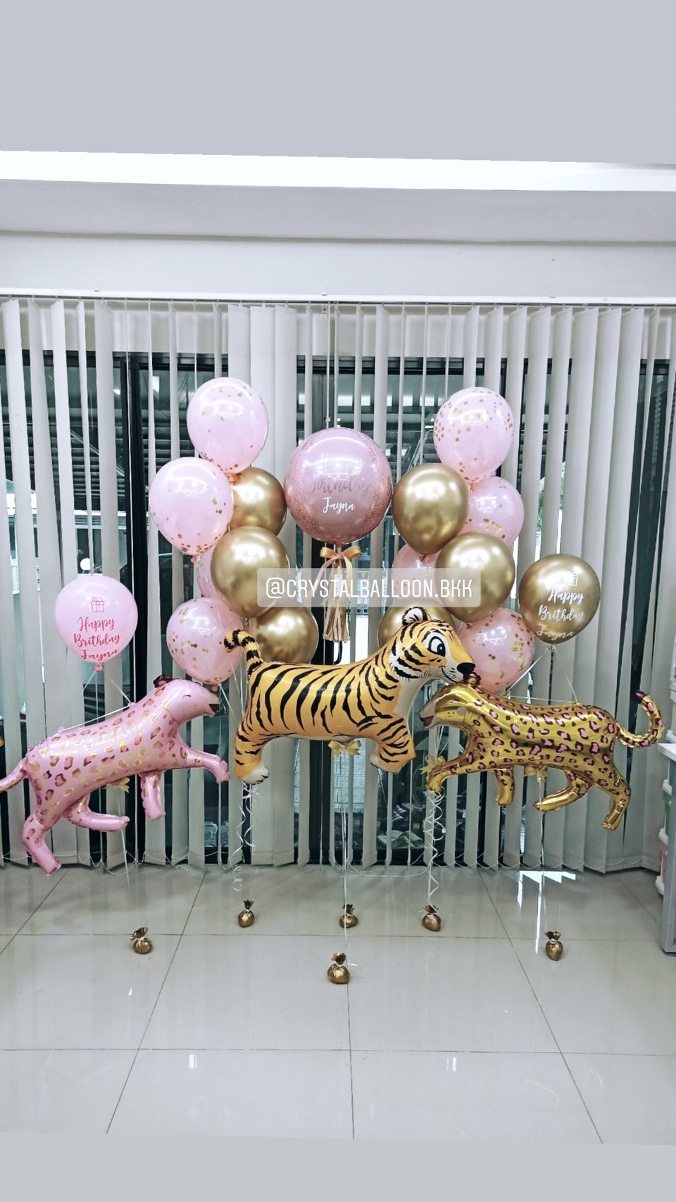 ลูกโป่ง วันเกิดเด็ก ฟอยล์กลม USA ขนาด 18" Theme Animals พร้อม ช่อลูกโป่ง ช่อ 7 ลูก 2 ช่อ พร้อม ฟอยล์สัตว์ใหญ่ 3 ชิ้น พร้อมตกเเต่ง สามารถเปลี่ยนสีลูกโป่ง/เปลี่ยนข้อความ/เปลี่ยนสี-ฟอยล์ตกแต่งได้