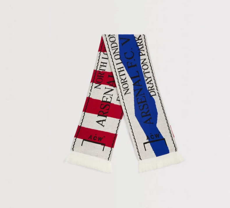 ผ้าพันคออาร์เซนอล Arsenal x A-COLD-WALL* Derby ของแท้