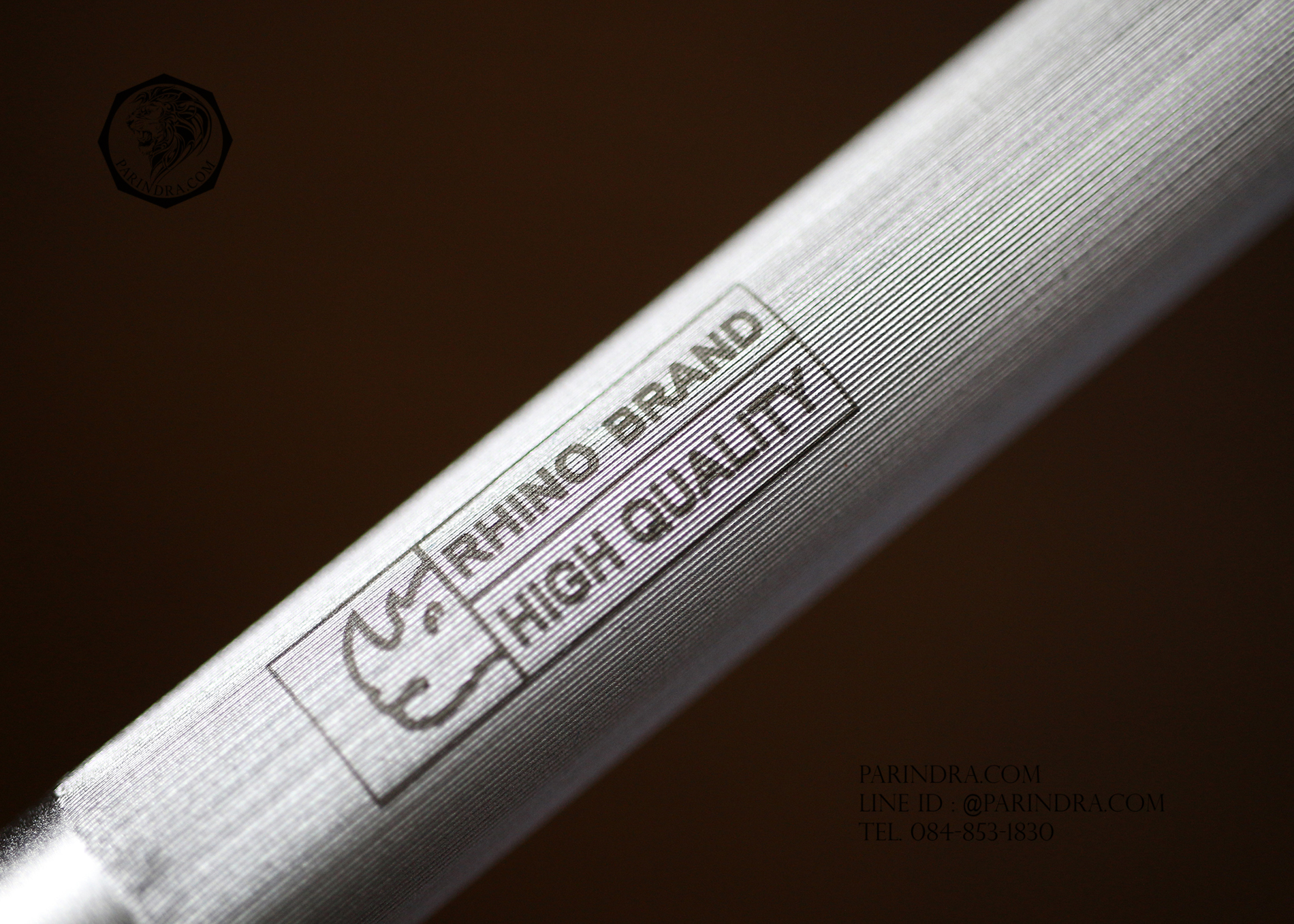 หินลับมีดแบบแท่ง ลับมีดเขียงหมู Sharpening Bar 12" Rhino Brand NO.6512 (ของแท้)