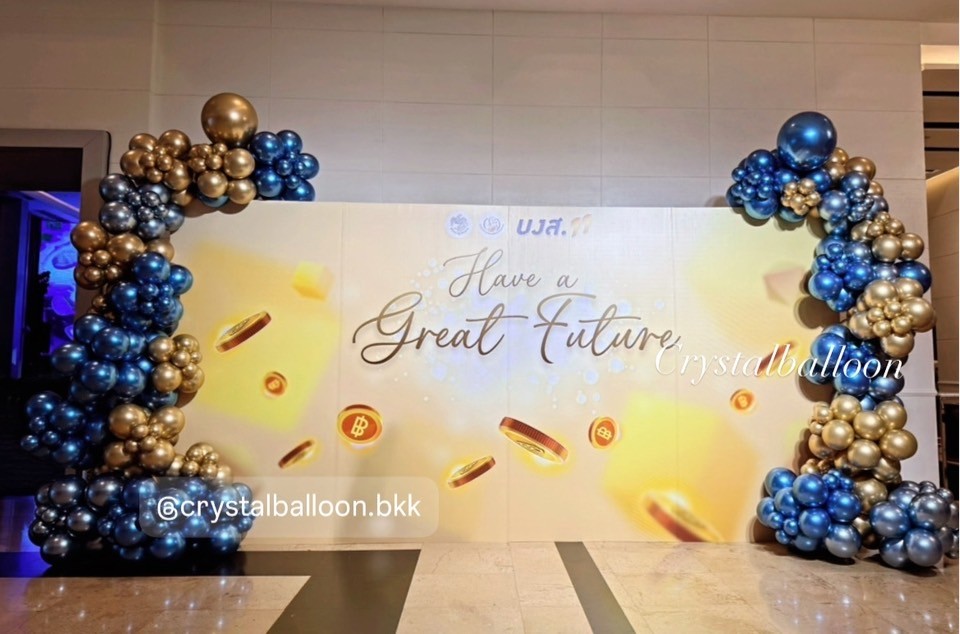 Organic Backdrop เปิดงาน (ราคาไม่รวมฉาก) ขนาดสูง 3 เมตร จำนวน 2 ข้าง พร้อมตกแต่ง ราคาโทรสอบถาม สามารถเปลี่ยนสีลูกโป่งได้
