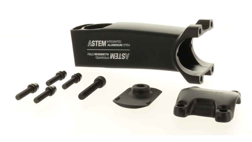 คอแฮนด์ Look A-Stem Stem A-Head Ø31.8mm 80mm 5° Alu - Matt Black, 7655