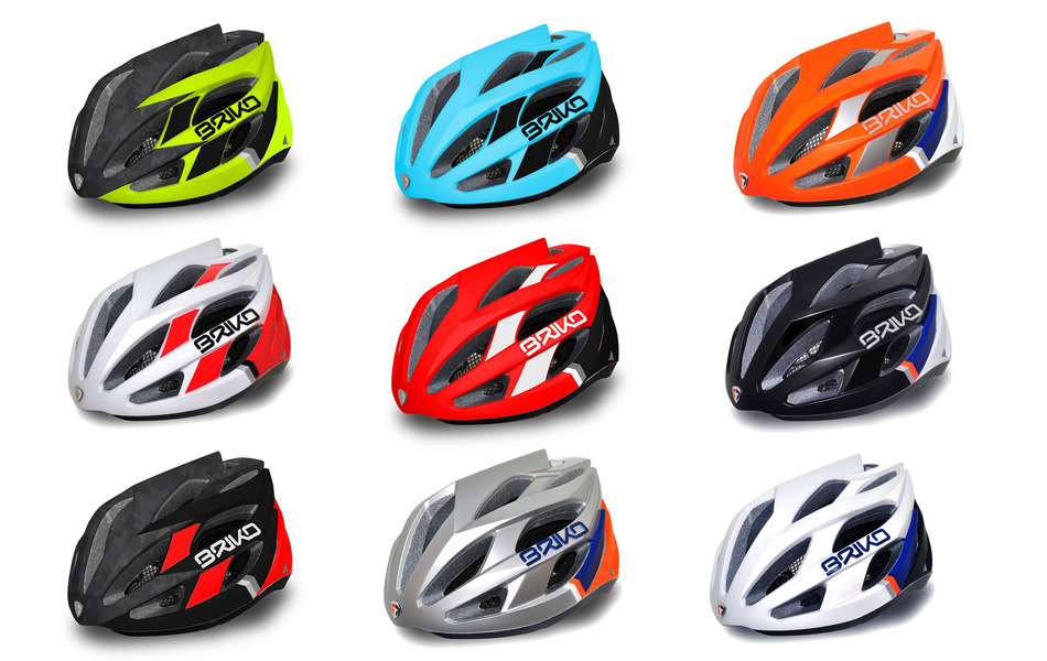 หมวกจักรยาน Briko Fuoco Road Helmet ,Model: 322342